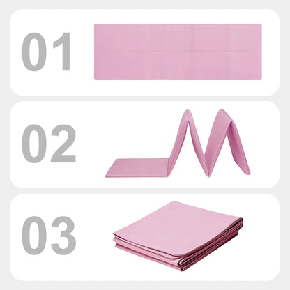 Yoga Mat Pilates Fitness Mat 3/4/6Mm Thicknes Non Slip Yoga Cushion Travel Fitness Exercise Pad for Women Home Gym Floor Workout