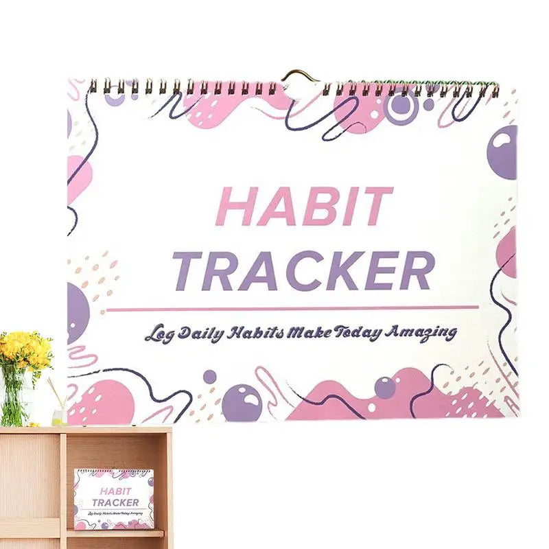 Motivational Habit Tracker Journal Weekly Chore Chart for Adults Undated Habit Tracker Planner for Health Fitness & Finance