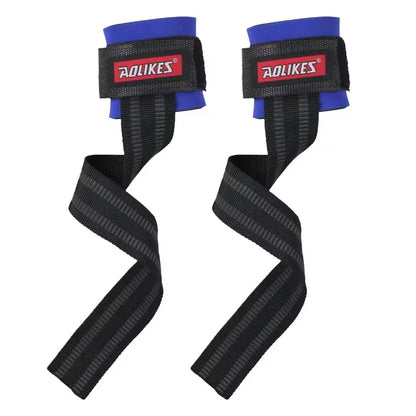 Weightlifting Wrist Straps Strength Training Adjustable Non-Slip Gym Fitness Lifting Strap Wrist Support Grip Band