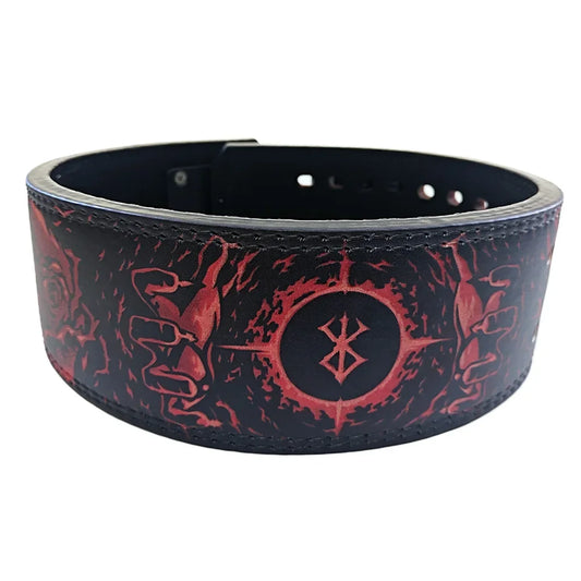 Powerlifting Pressure Belt Fitness Cowhide Belts Gym Squats Deadlift Heavy Duty Back Support Waist Protect Workout Accessories