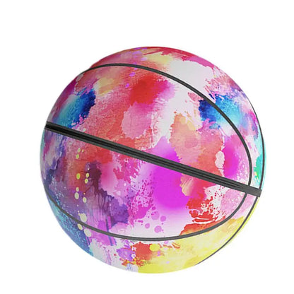Indoor Quiet Basketball 7 Inches Silent Basketball Dribbling Toy Zippered Removable Cover Quiet Basketball High Elasticity