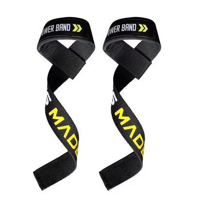 Weightlifting Wrist Straps Strength Training Adjustable Non-Slip Gym Fitness Lifting Strap Wrist Support Grip Band