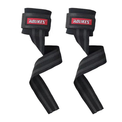 Weightlifting Wrist Straps Strength Training Adjustable Non-Slip Gym Fitness Lifting Strap Wrist Support Grip Band