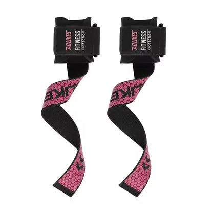 Weightlifting Wrist Straps Strength Training Adjustable Non-Slip Gym Fitness Lifting Strap Wrist Support Grip Band
