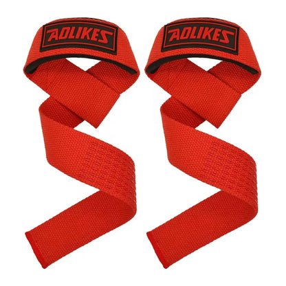 Weightlifting Wrist Straps Strength Training Adjustable Non-Slip Gym Fitness Lifting Strap Wrist Support Grip Band