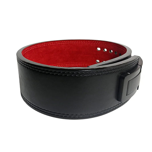 Cowhide Belt Fitness Powerlifting Weightlifting Belts Deadlift Squats Waist Protection Crossfit Strength Training Back Support